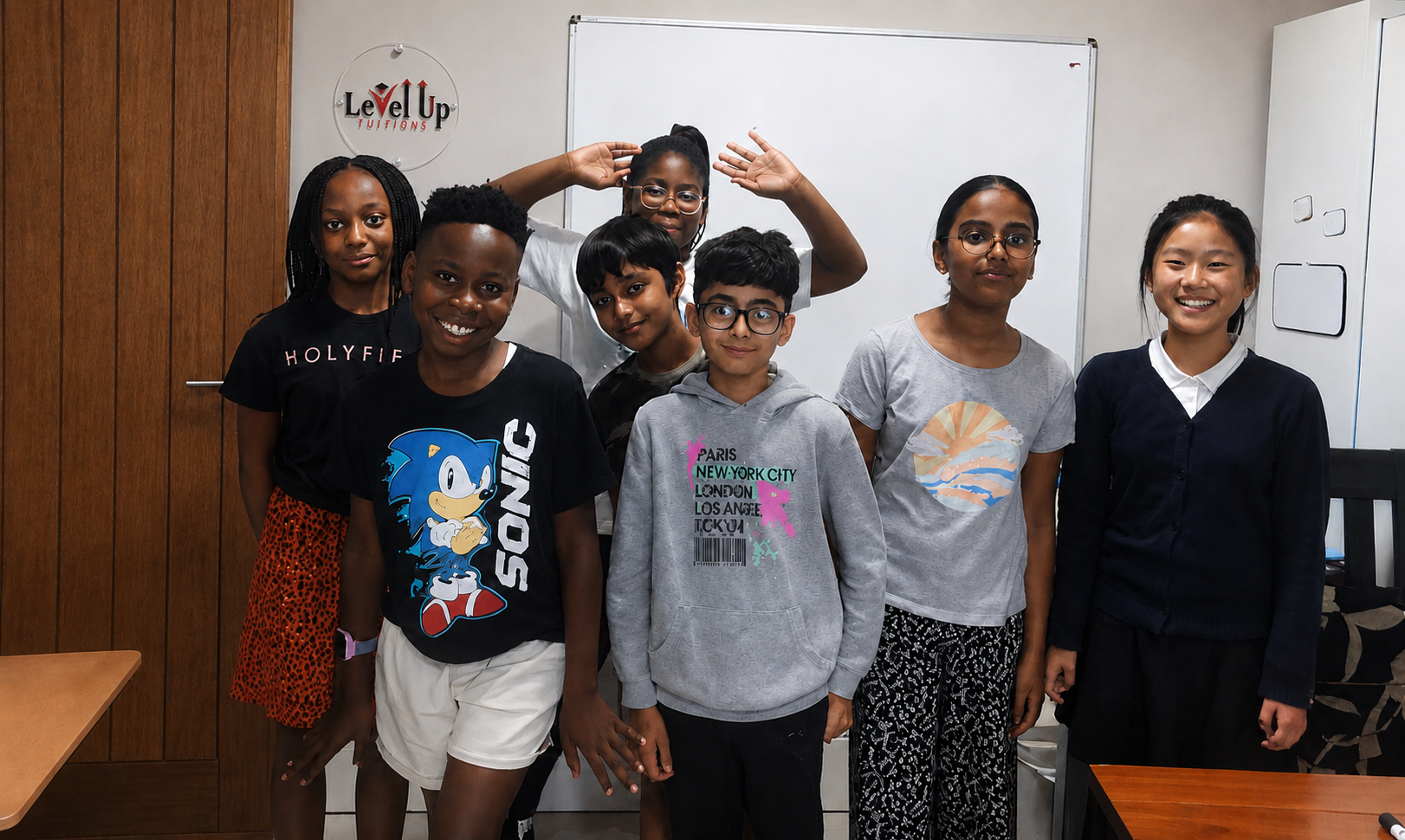 Children at Level Up Tuitions